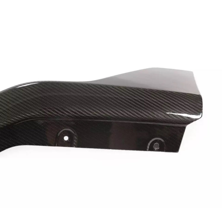 Dry Carbon Fibre Rear Bumper Splitter for BMW【M3 G80 G81】Rear Side