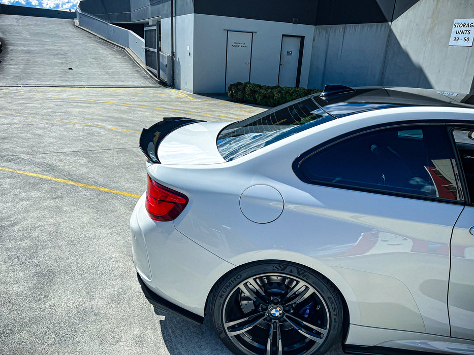 Gloss Black ABS Rear Bumper Diffuser for BMW F87 M2/M2C 【Standard Edition & Competition Edition】【MTC Style】