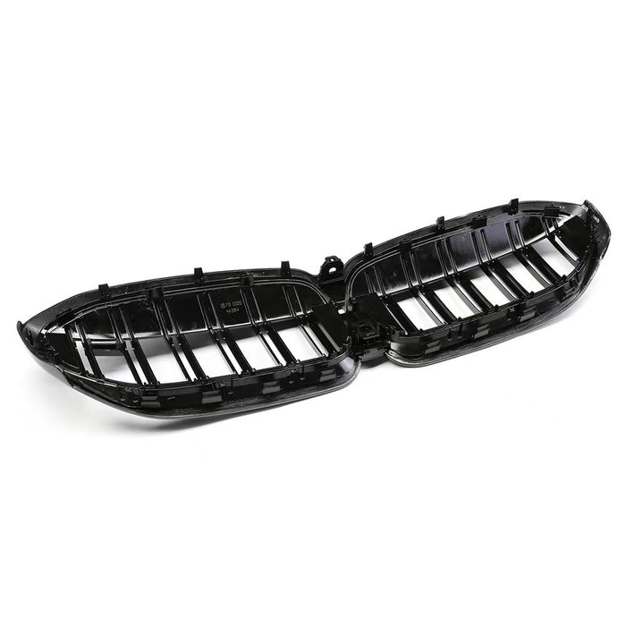 Carbon Fibre Glossy Black Front Grille fit for BMW【G20/G21 M340 330/320】【twin】2018-2022 Pre-LCI