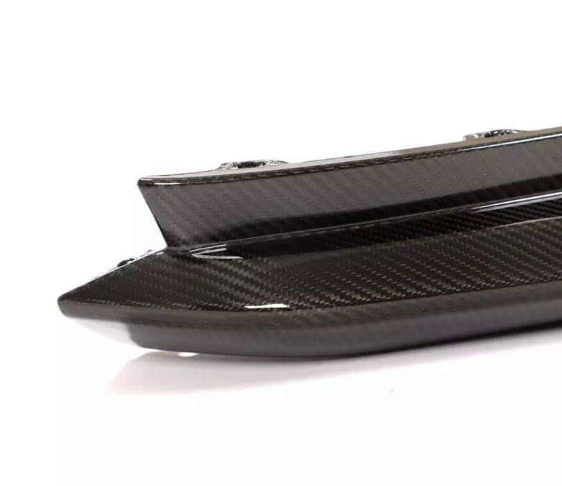 Dry Carbon Fibre Rear Bumper Splitter for BMW【M3 G80 G81】Rear Side