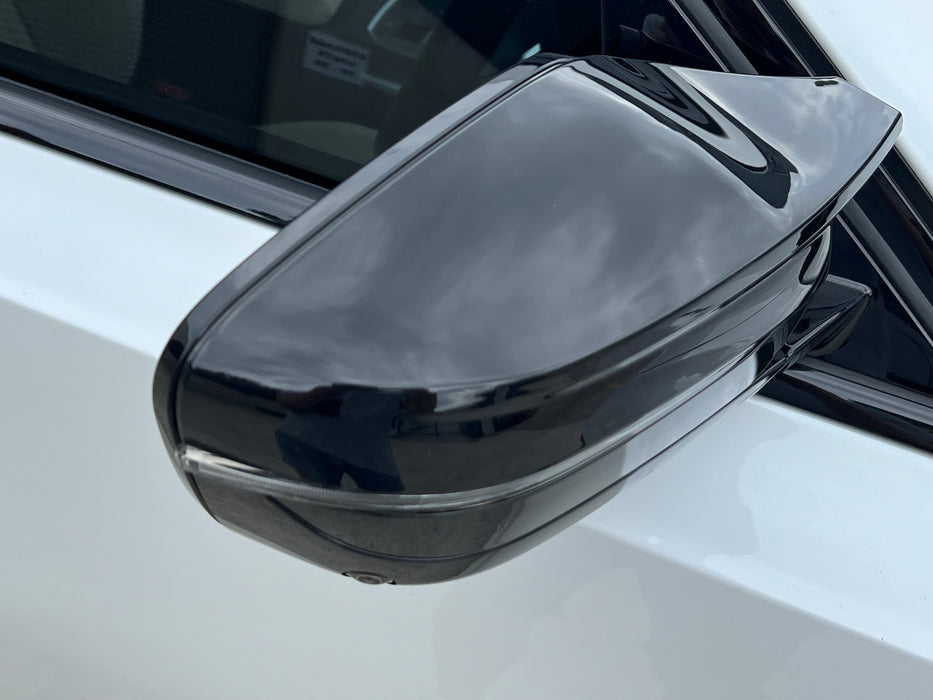 Gloss Black Mirror Cover For BMW 1/2/3/4/5 Series G42 G20 (incl G20 LCI) G30 G22 G26 G11 G12 G14 G15 G16 【M3 Style】