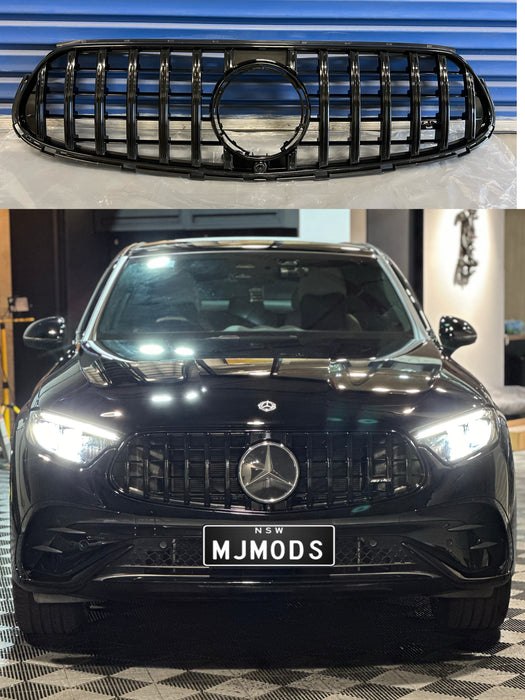 ABS Front Grille For Mercedes-Benz GLC-Class【X254 C254】【GLC200/220/250/300/350 & GLC43 AMG】2023-2024+