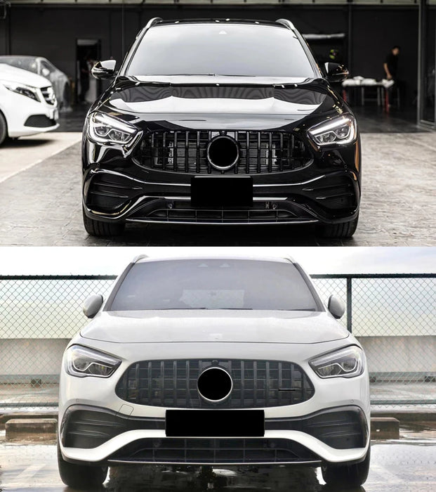 ABS Front Grille For Mercedes-Benz GLA Class 2020-2023【H247 GLA/200/220/250/35】【AMG Sport Package】