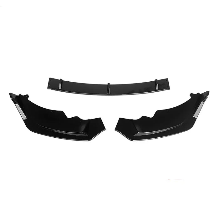 ABS Glossy Black 3 Pieces Front Lip Fit For BMW 2 Series【F44 218i 220i M235i】2020+