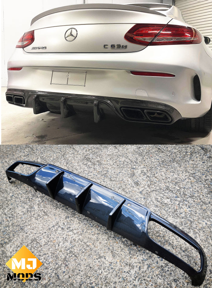 C63s on sale rear diffuser