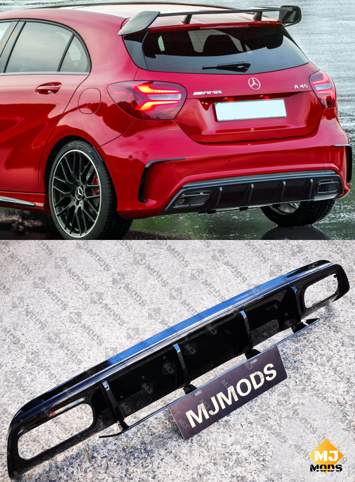 A45 amg store rear diffuser